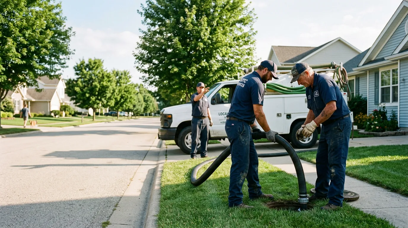Emergency Septic Service in Elmendorf, TX